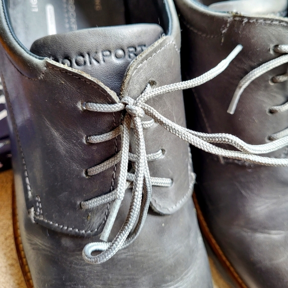 Rockport Shoes Grey Size 8.5 Wide - Picture 2 of 9